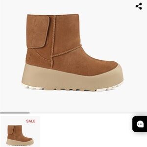 Women’s Ugg Classic Streetscape boots size 8 used